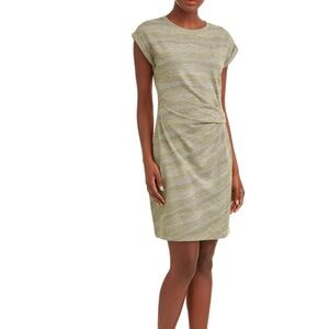 Time and Tru Bay Leaf Dolman Midi Dress Size Small